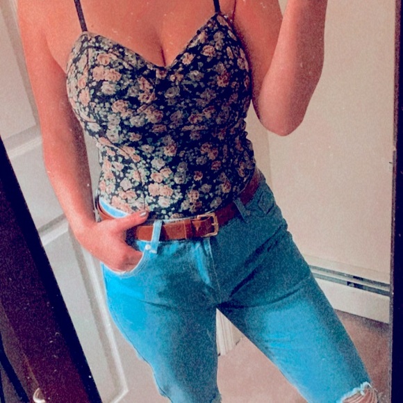 Talula Tops - Flowered Tank